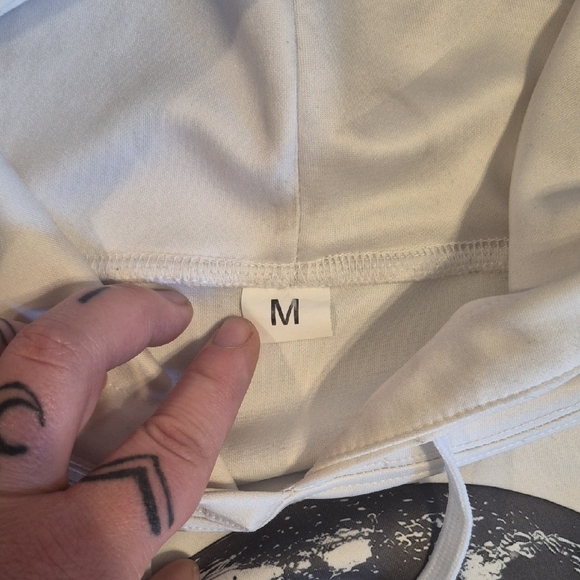 Sleep Token White Graphic Hoodie - Picture 2 of 2